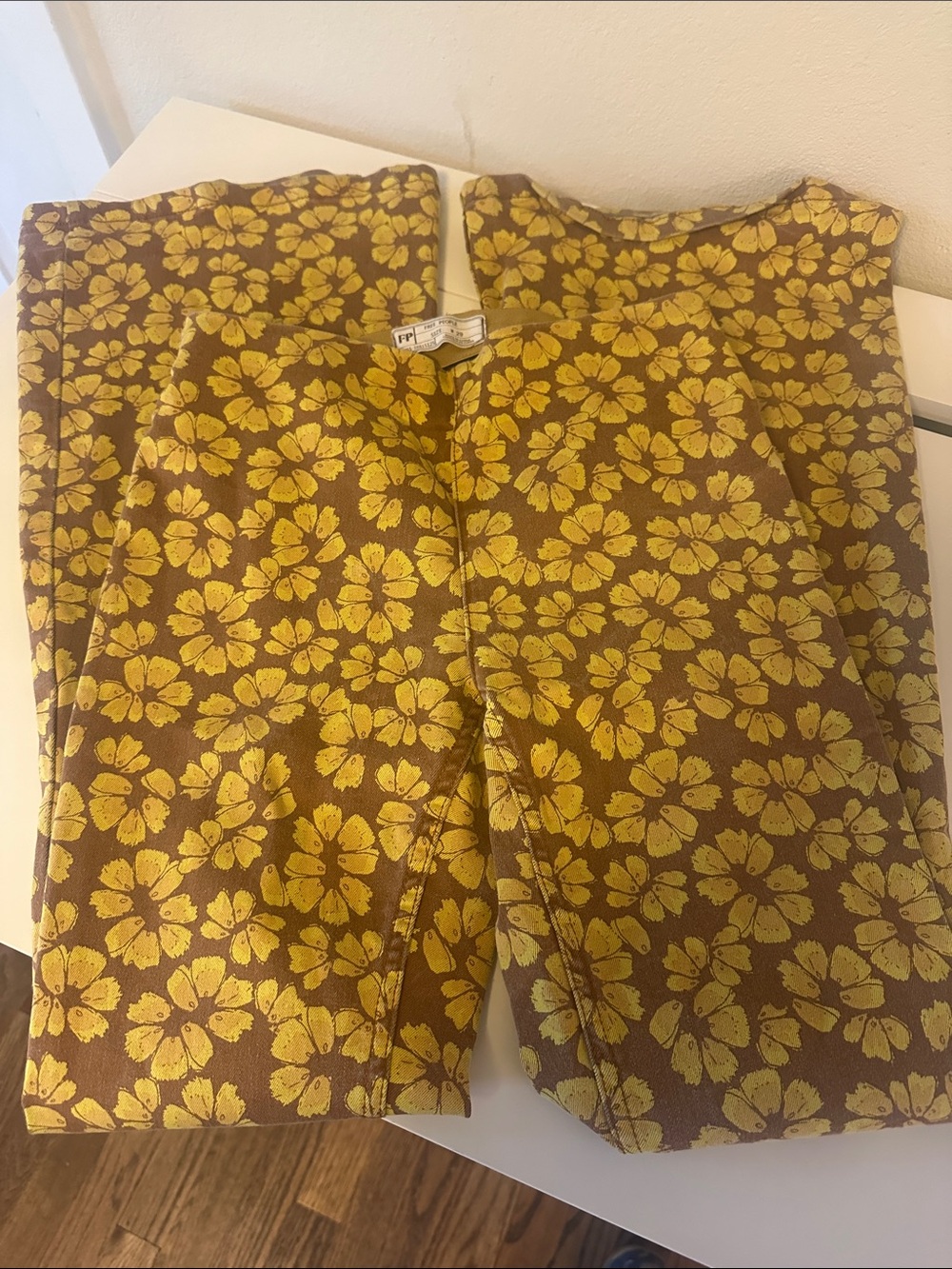 Free People Penny pull on floral print 28
